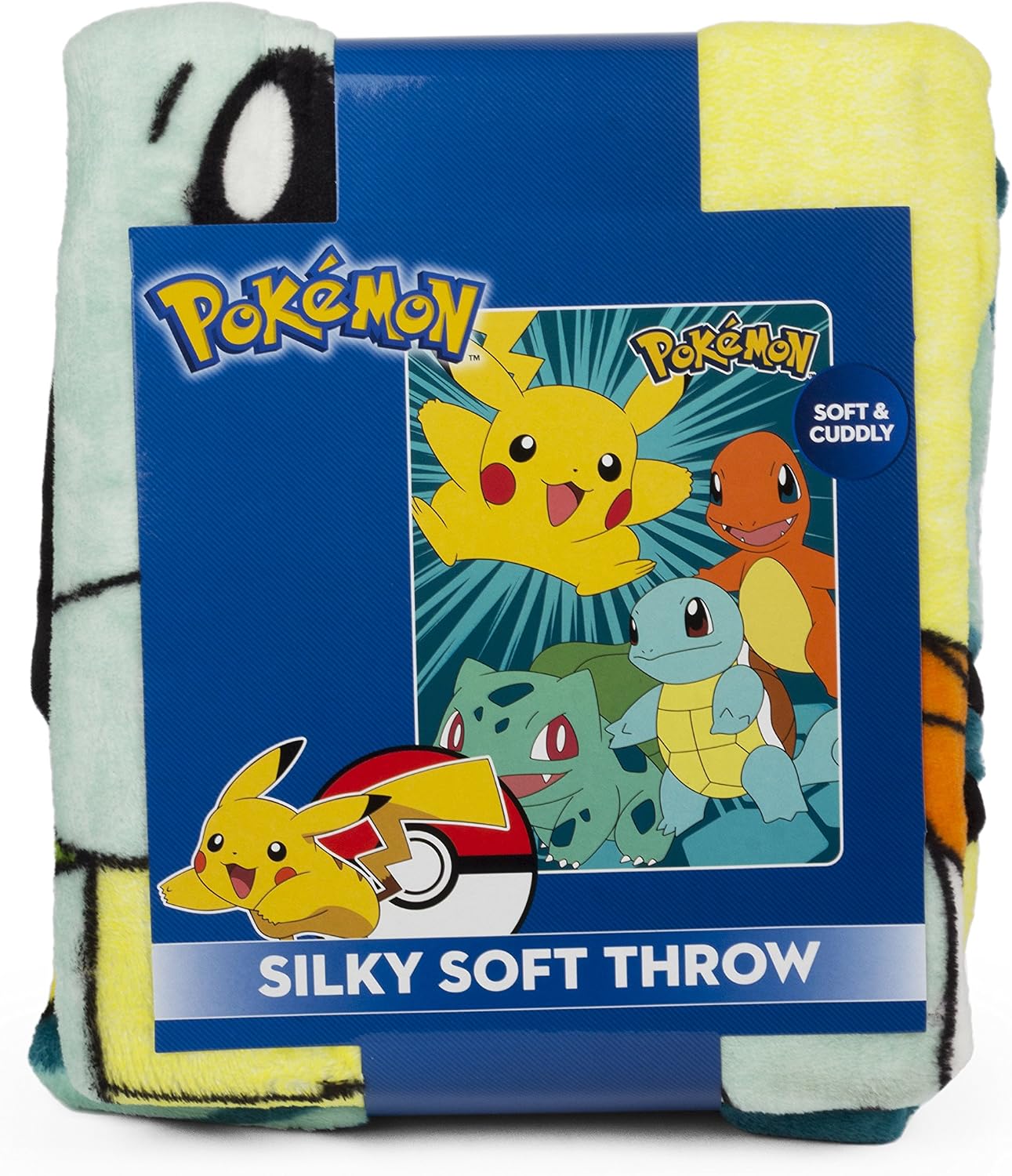 Pokémon, "We Choose" Silk Touch Throw Blanket, 40" x 50", Multi Color