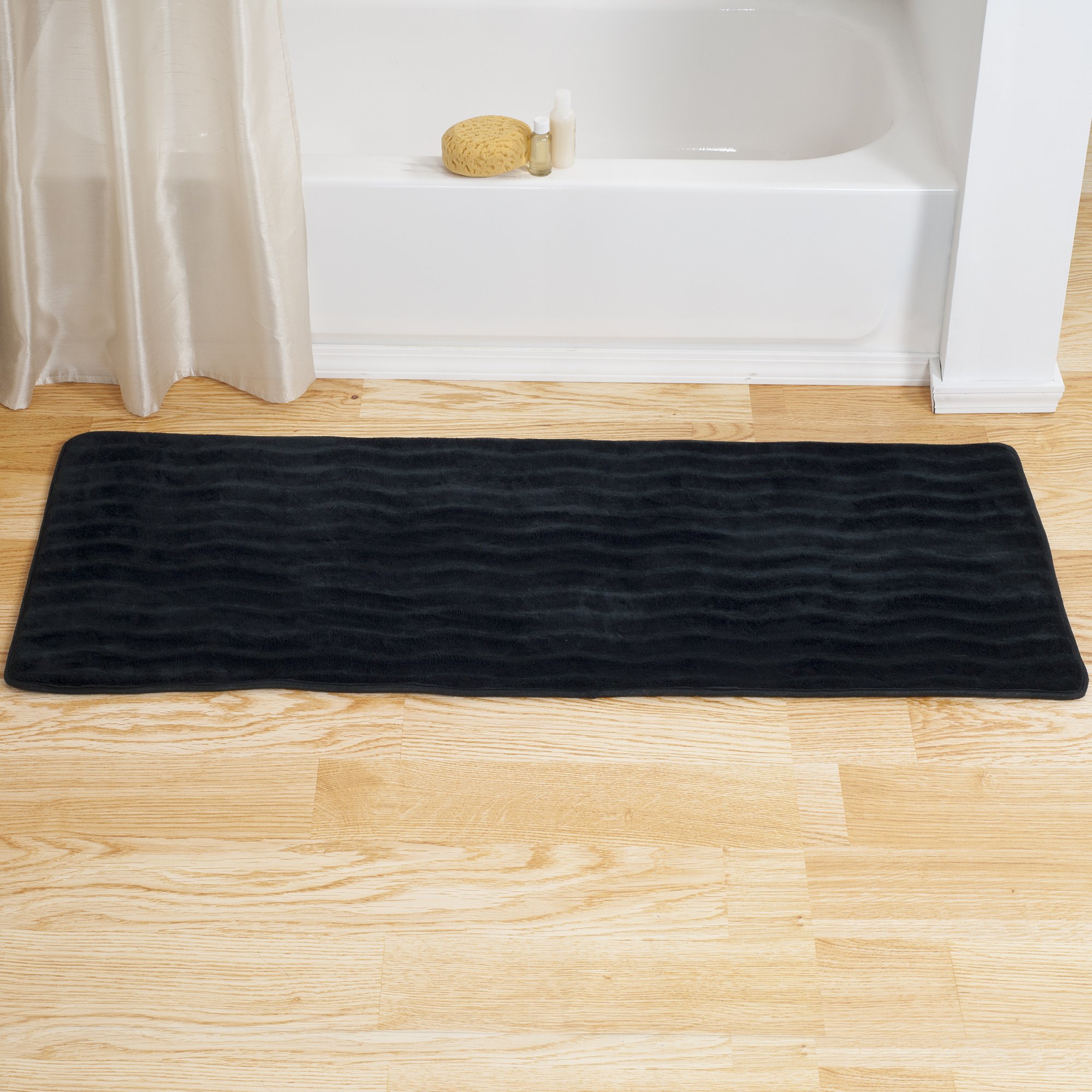 Lavish Home Extra Larga de Espuma de Memoria baño Alfombra Mat