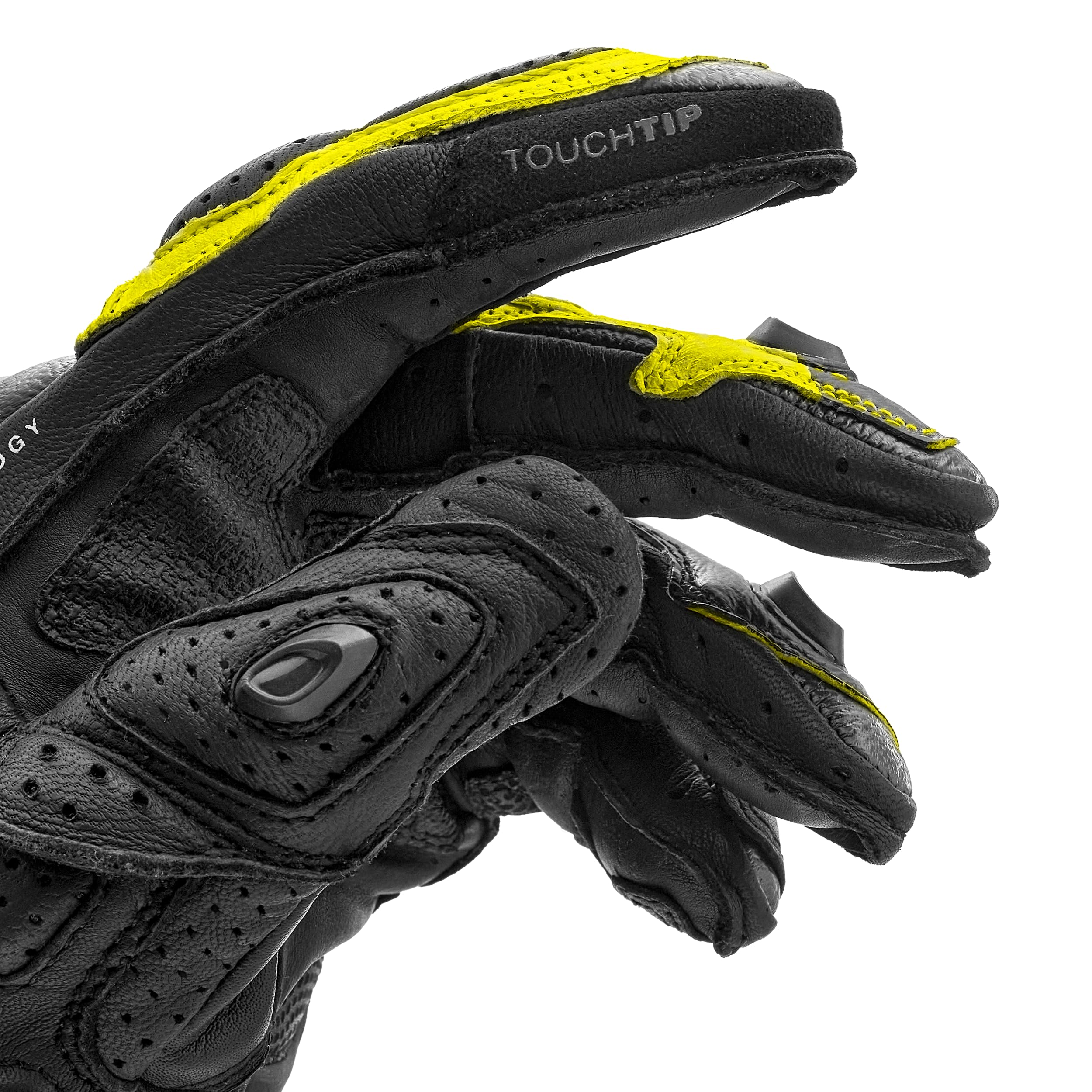 SHIMA RS-3 Guantes Moto Mujer Cuero Homologados Largo Verano Motos Guante Ventilado Certificatos Con Protección Motorista Racing Protecciones Ventilación Verão (Femenino, Negro, XS)