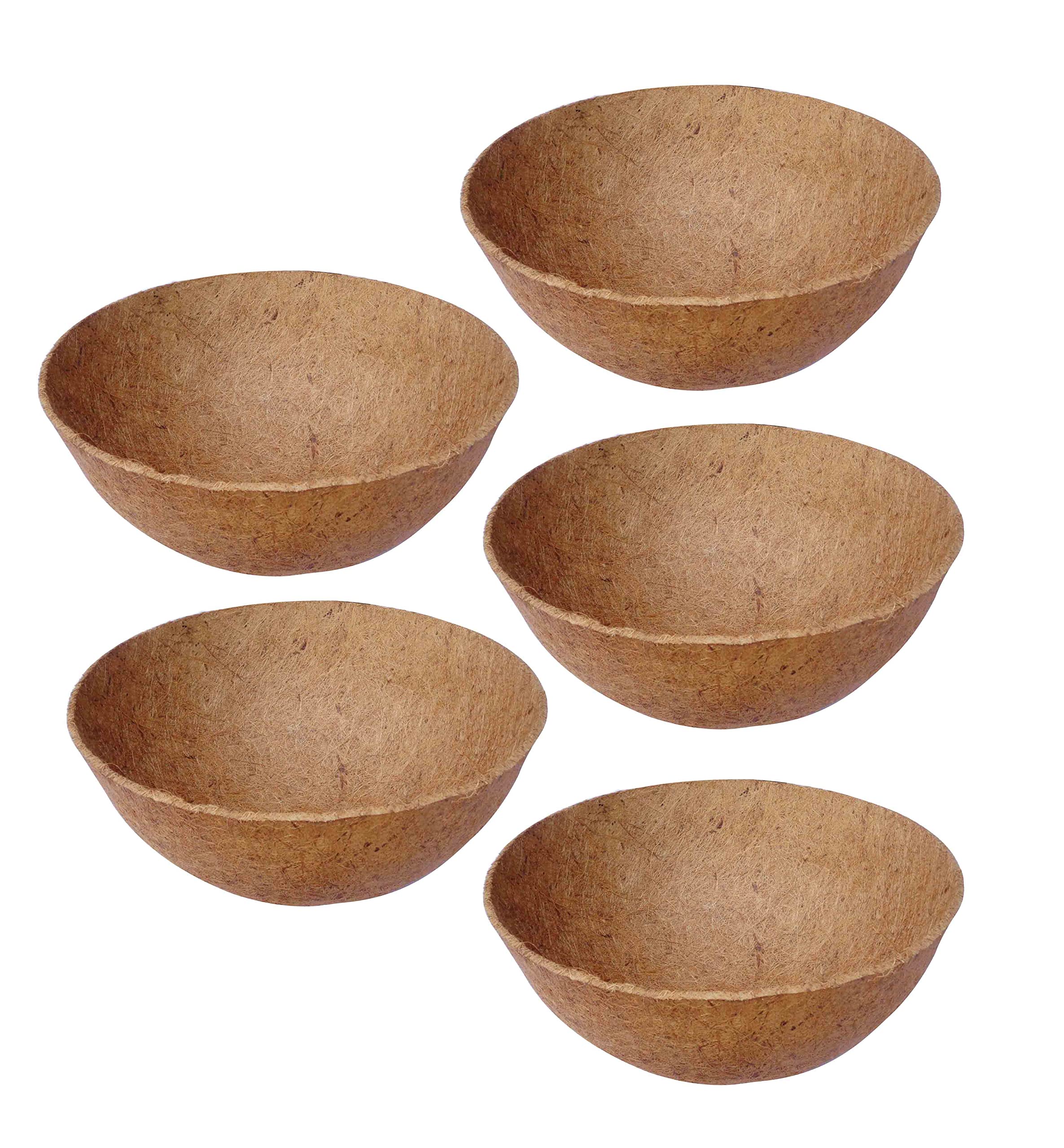 COIR GARDEN Coco Fiber Liner - Hanging Planter Liner- Coir Liner - Basket Coir Liner 14INCH - 5 Pieces (B0C2H91C8J) Amazon Price History, Amazon Price Tracker