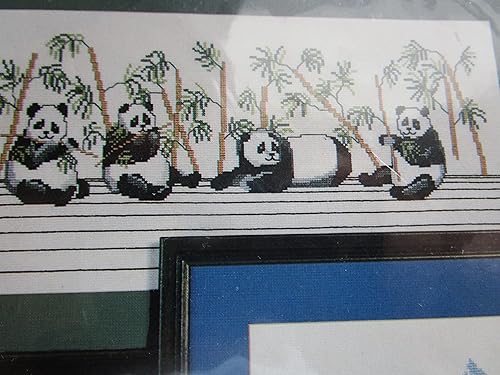 Pandas (Charmin) - Kit de punto de cruz