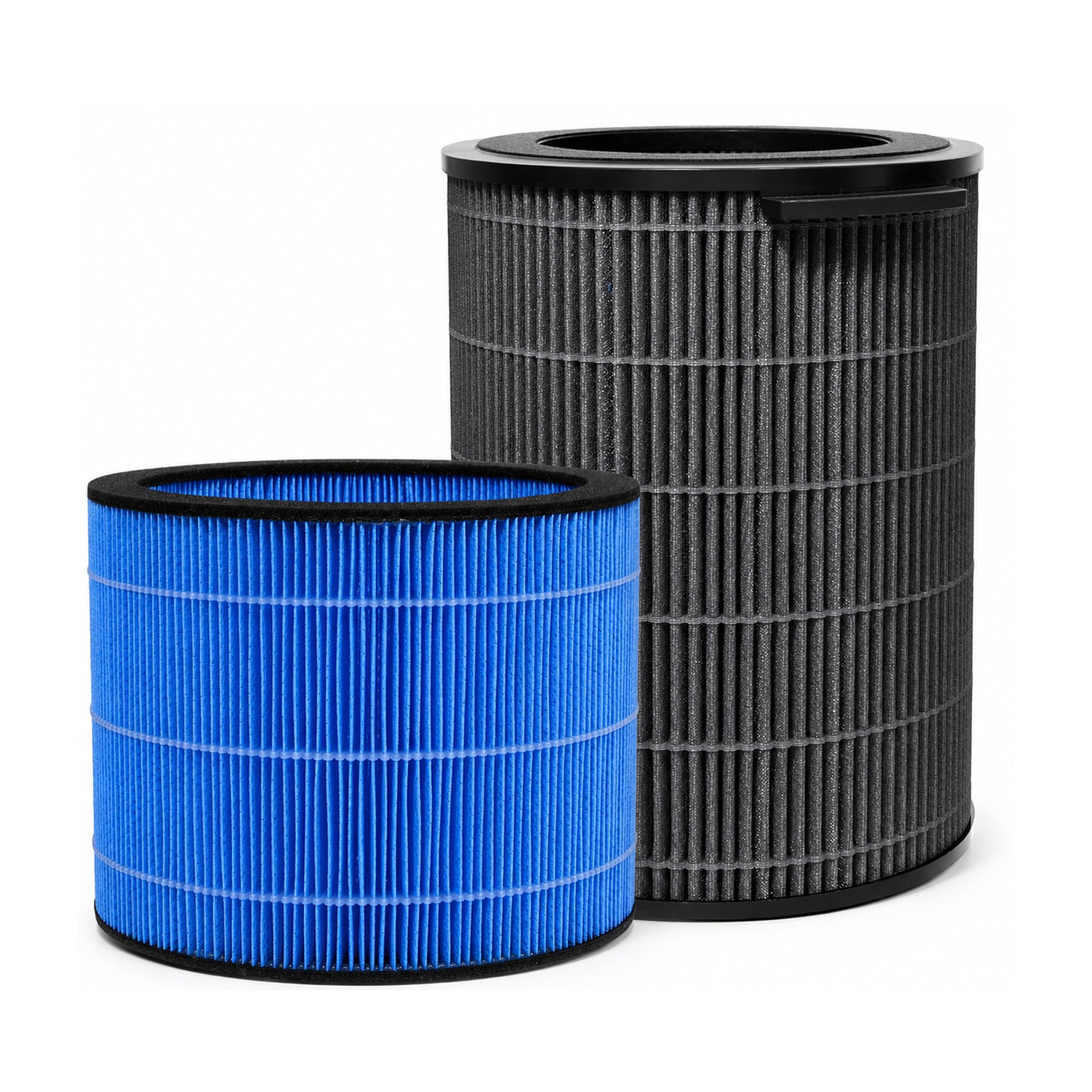 PUREBURG Filter kompatibel mit Philips AC3737 Luftreiniger Luftbefeuchter | HEPA-Aktivkohlefilter + Befeuchtungsfilter, Ersatz für FY3437/10 & FY3455/10, passend für AC3737/10, Staub, Pollen & Gerüche