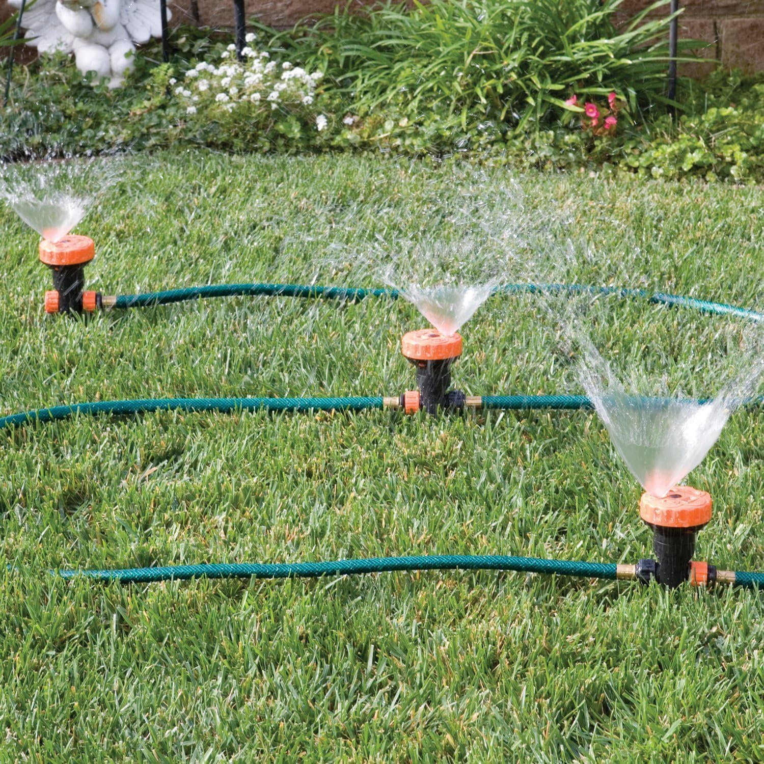 3 in 1 Portable Sprinkler System with 5 Spray Settings