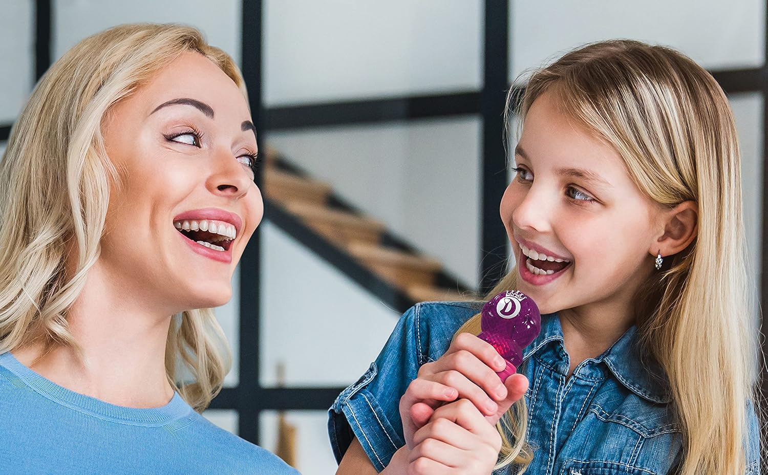 Love Diana Toy Microphone for Kids, Musical Toy for Girls with Built-in Music, Kids Microphone Designed for Fans of Love Diana Toys and Gifts