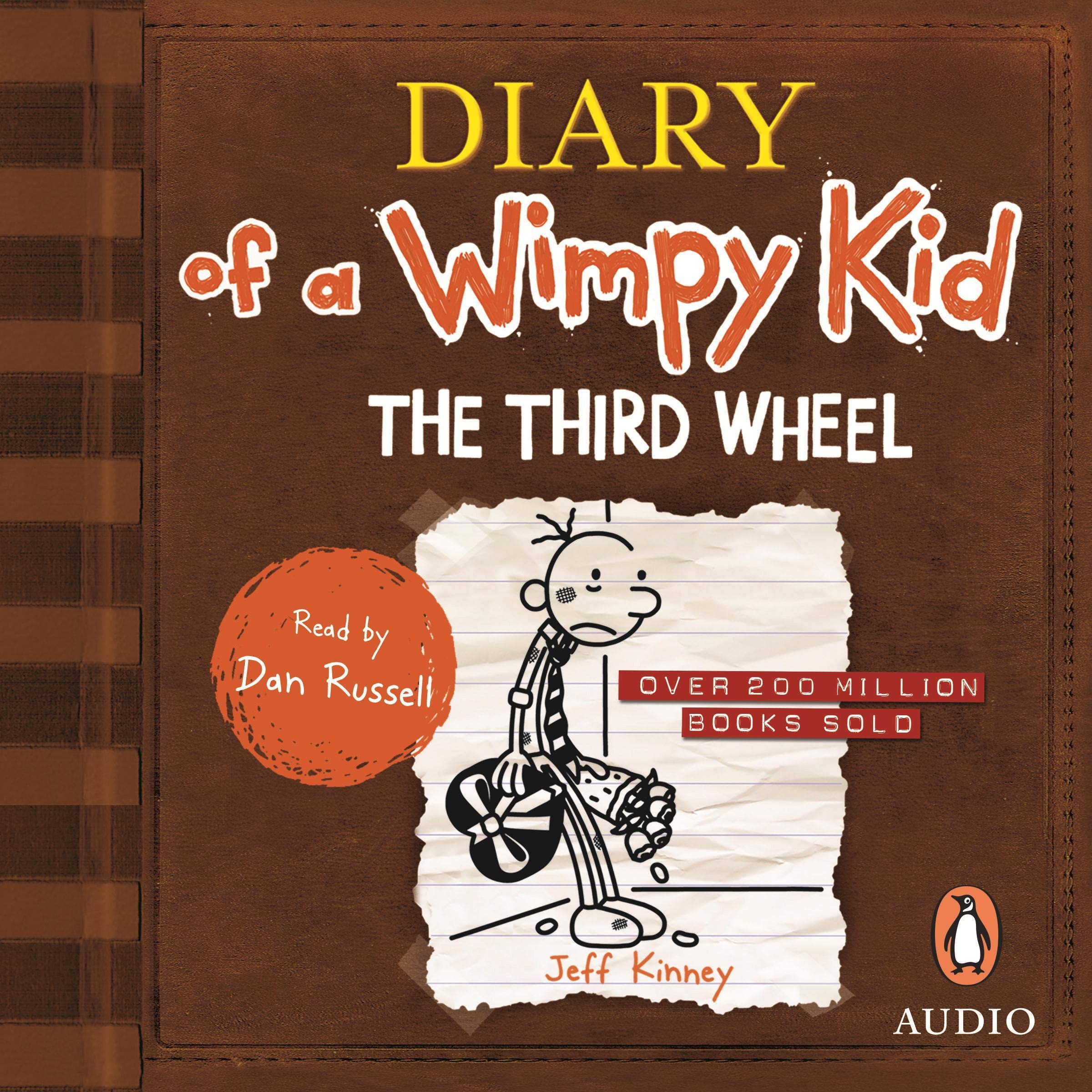 Cover art for The Third Wheel (Diary of a Wimpy Kid #7)