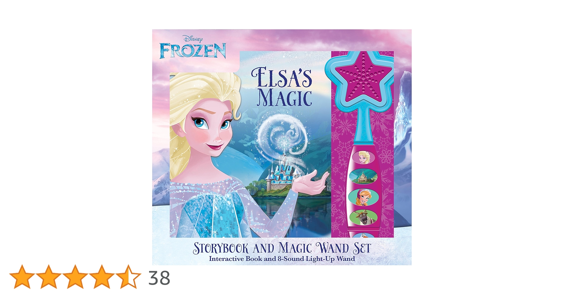 Disney Frozen: Elsa's Magic Storybook and Magic Wand Sound