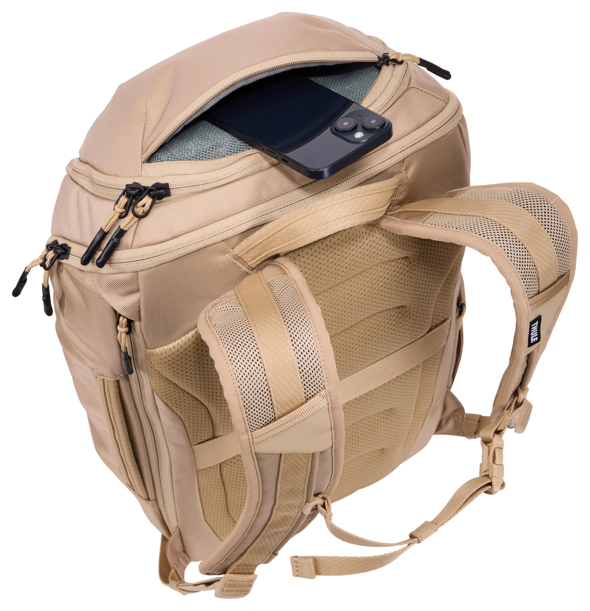 Thule zaino per il tempo libero con scomparto per laptop Chasm Recycled Backpack 26L Gentle Beige