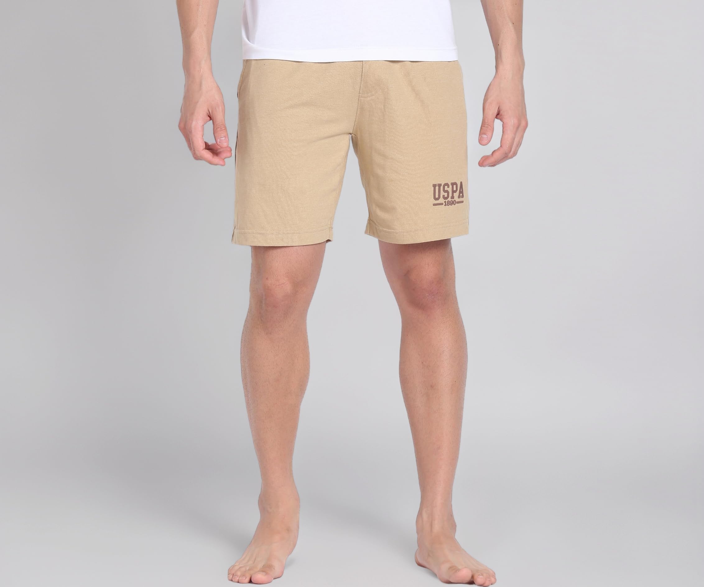 Men's IYBF Solid Logo Knit Lounge Shorts
