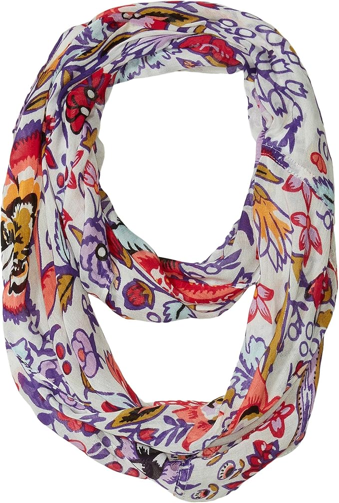 Vera Bradley Infinity Scarf Foxwood One Size Amazon.co.uk Clothing