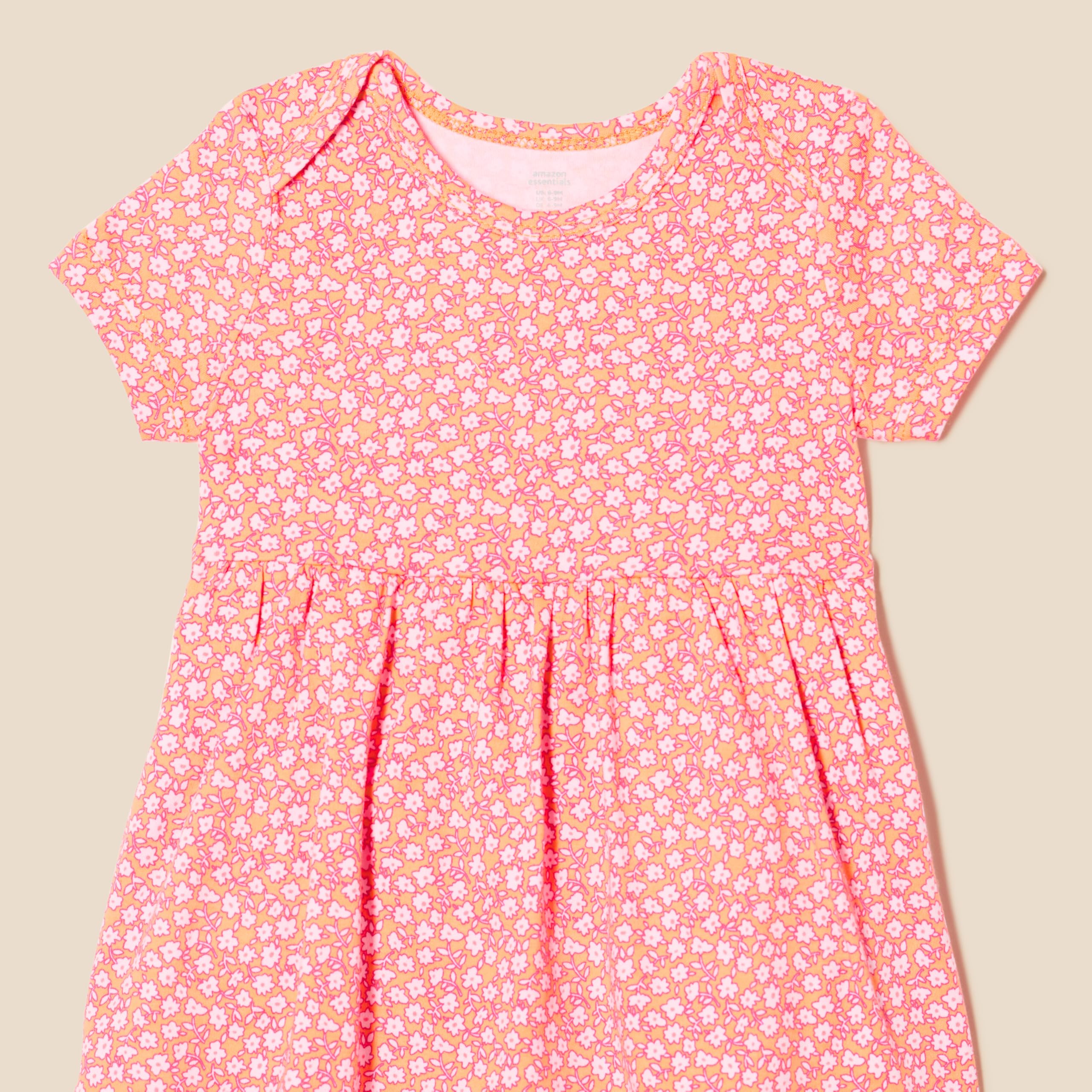Amazon Essentials Bambine e Ragazze Abito a Body a Maniche Corte