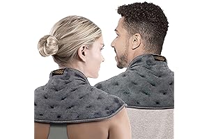 CopperFit Rapid Relief Neck & Shoulder Wrap, Grey