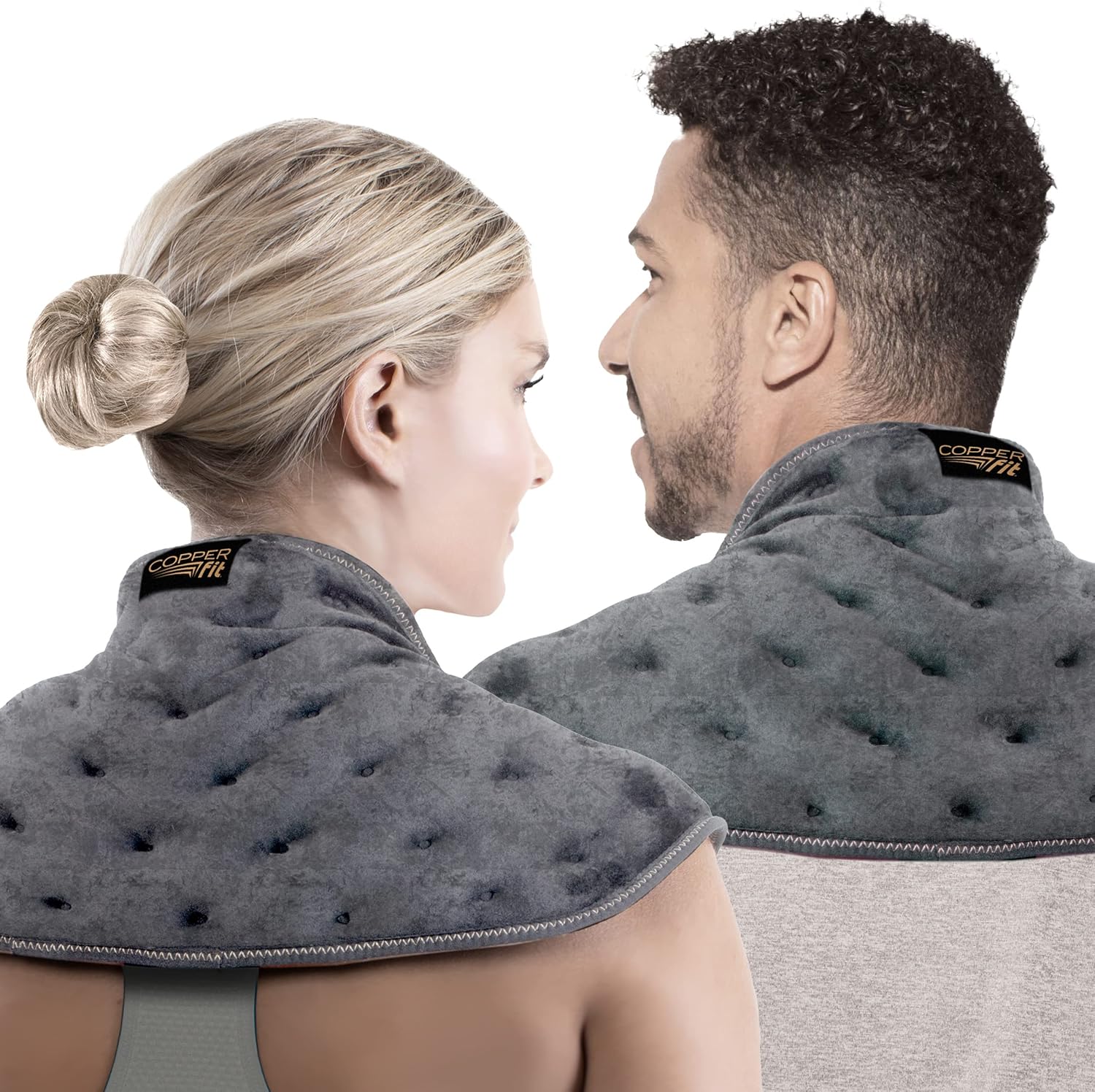 Copper Fit Rapid Relief Neck & Shoulder Wrap Health & Household