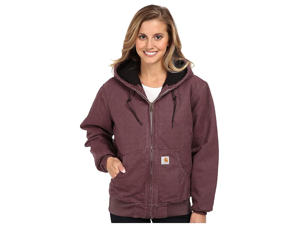 

Carhartt Sandstone Active Jacket (Dusty Plum) Women's Coat