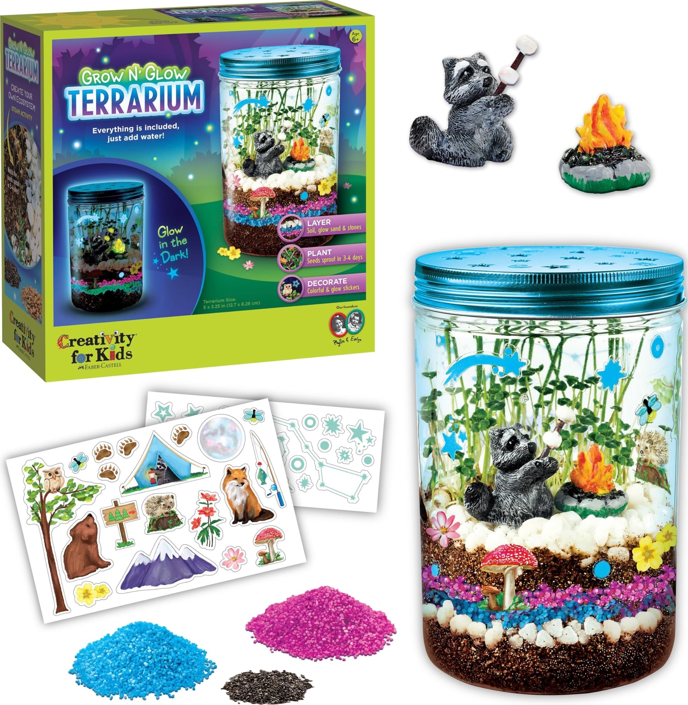 Creativity For Kids Grow 'n Glow Terrarium Model: 1137000 by Creativity for Kids by Creativity for Kids