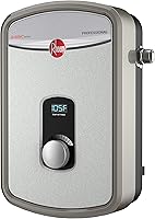 Vista 6 de Rheem 8kW 240V Calentador de Agua Eléctrico Sin Tanque