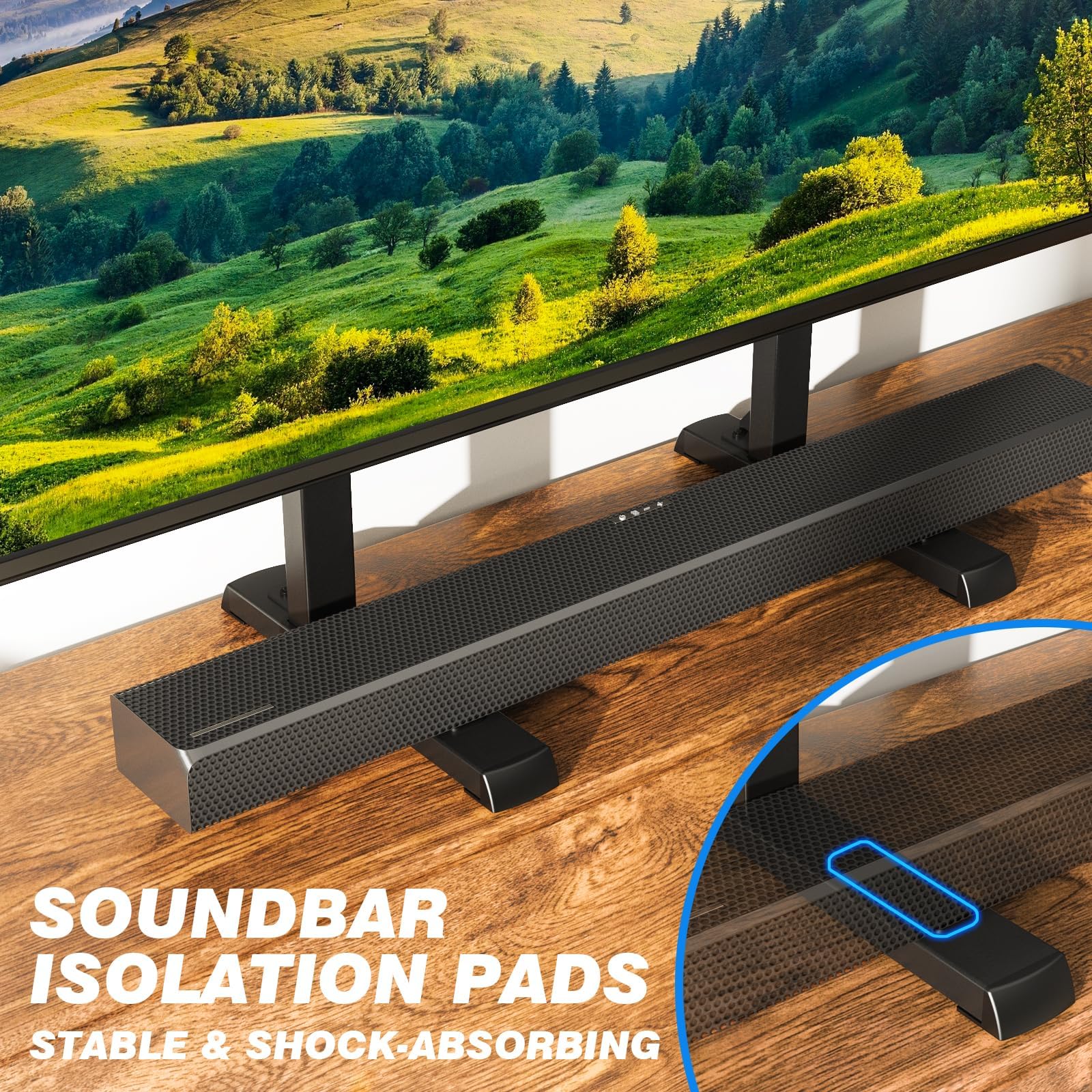 Rfiver TV Stand - Adjustable Height for 37-90 Inch TVs -2 Rfiver TV Stand - Adjustable Height for 37-90 Inch TVs -2