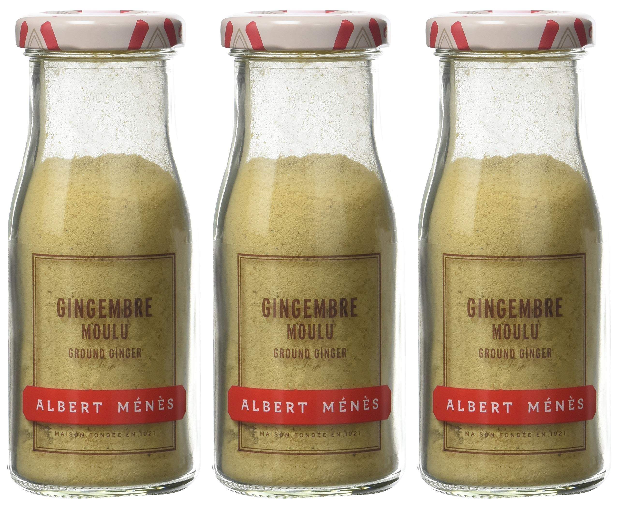 Albert Ménès - Les Epices - Gingembre Moulu 55 g (lot de 3)
