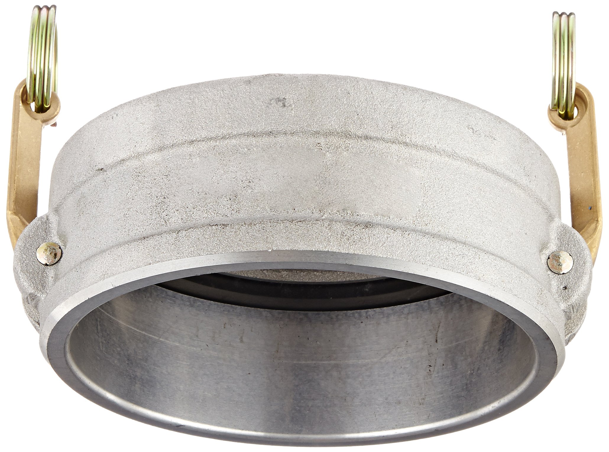 PT Coupling Podstawowa standardowa seria 50 V aluminiowa złączka do węża krzywkowego i rowkowego, łącznik V, mosiężne ramiona krzywkowe, 12,7 cm
