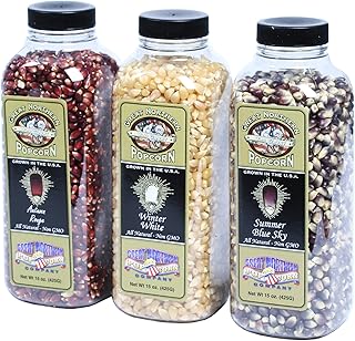 4068 Great Northern Popcorn Premium Old Glory Red White And Blue Variety Pack, 15 Ounce (Pack of 3)