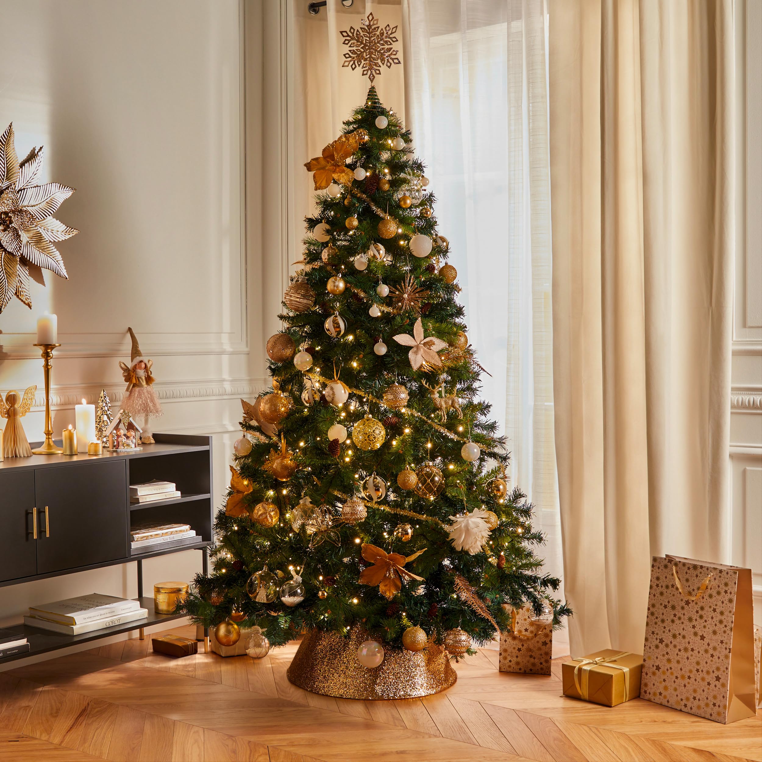 Jardideco - Sapin de Noël Artificiel Royal Majestic 210 cm