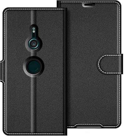 COODIO Funda Sony Xperia XZ3, Funda Cuero Sony Xperia XZ3, Funda Cartera Sony Xperia XZ3 Case con Magn?tico/Billetera/Soporte para Sony Xperia XZ3, Negro COODIO Funda Sony Xperia XZ3, Funda Cuero Sony Xperia XZ3, Funda Cartera Sony Xperia XZ3 Case con Magn?tico/Billetera/Soporte para Sony Xperia XZ3, Negro