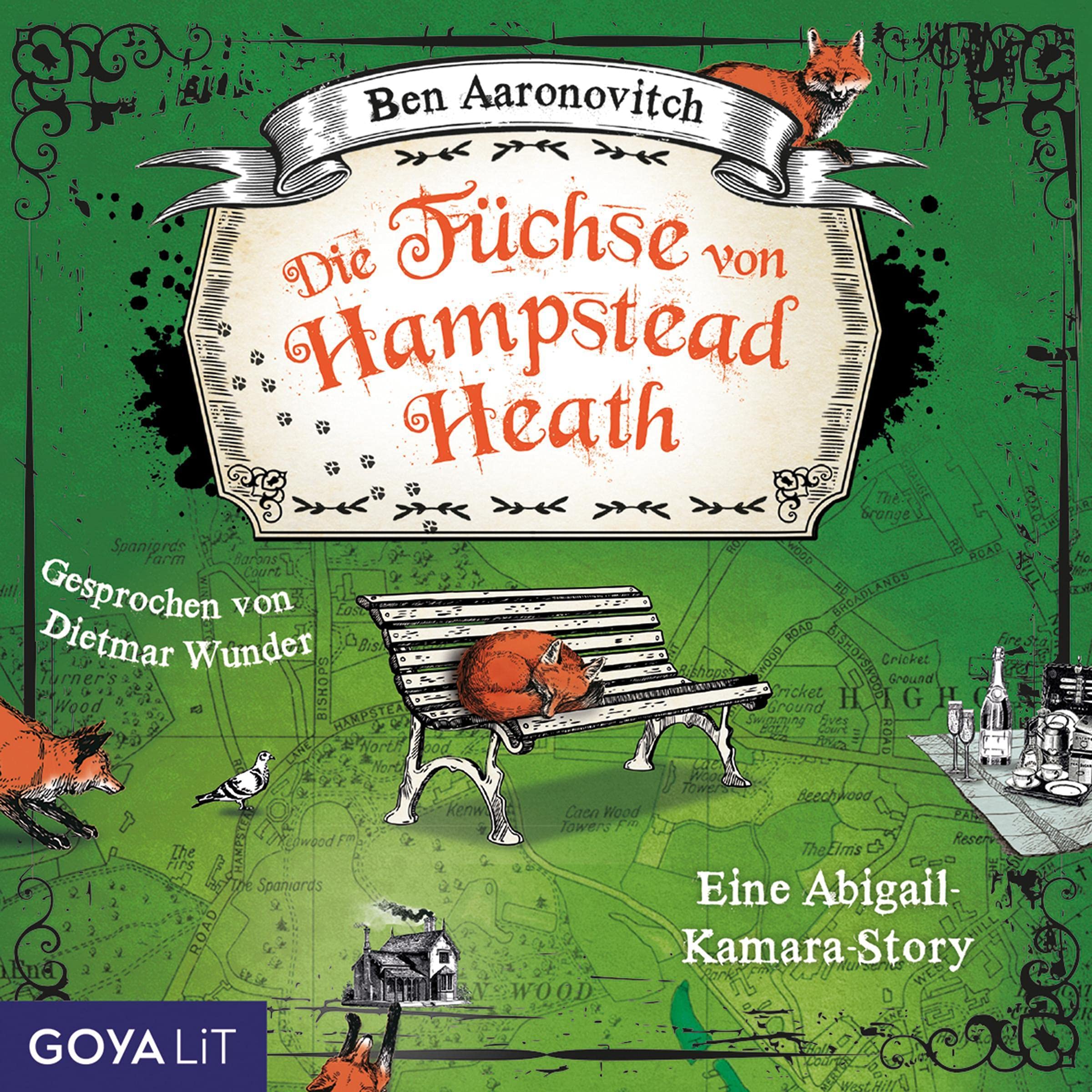 Cover art for Die Füchse von Hampstead Heath