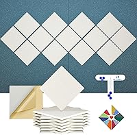 Vista 8 de Paneles acústicos autoadhesivos [390 lbs/yd³ de ultra-alta densidad], panel absorbente de sonido de 2ª generación, panel de sonido de nivel