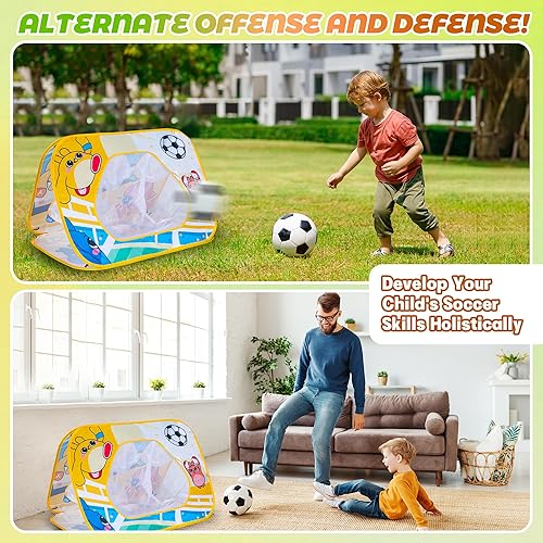 Miniatura 8 de Giant 3 in 1 Bean Bag Toss Game for Kids, Toddler Outdoor Toss Toys for 2 3 4 5 6 7 8 Year Old Boys Girls, Family Party Supplies, Cornhole Party