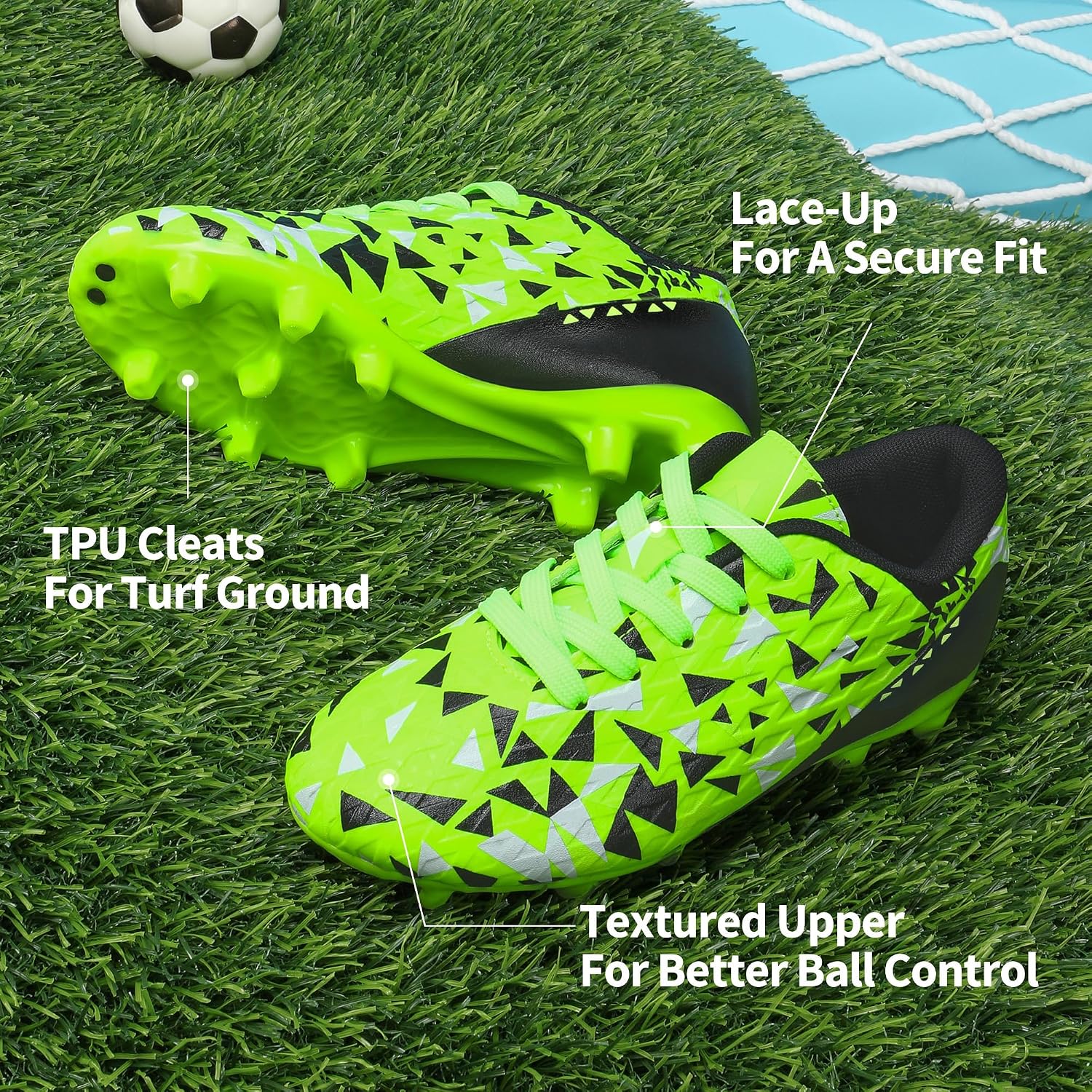  Boys Girls Soccer Cleats thumbnail