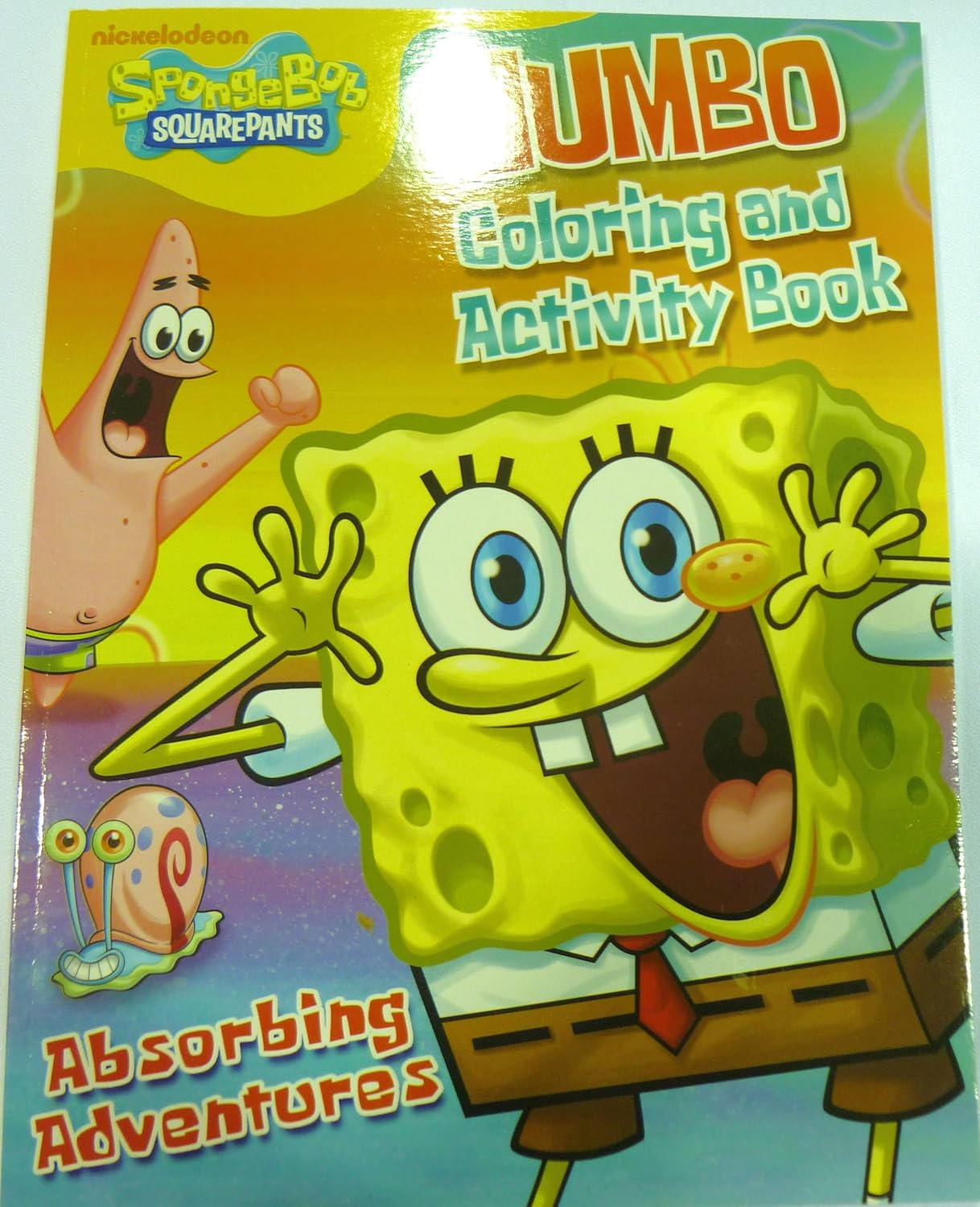 Spongebob Squarepants Jumbo Coloring & Activity Book: 9781614055365 ...