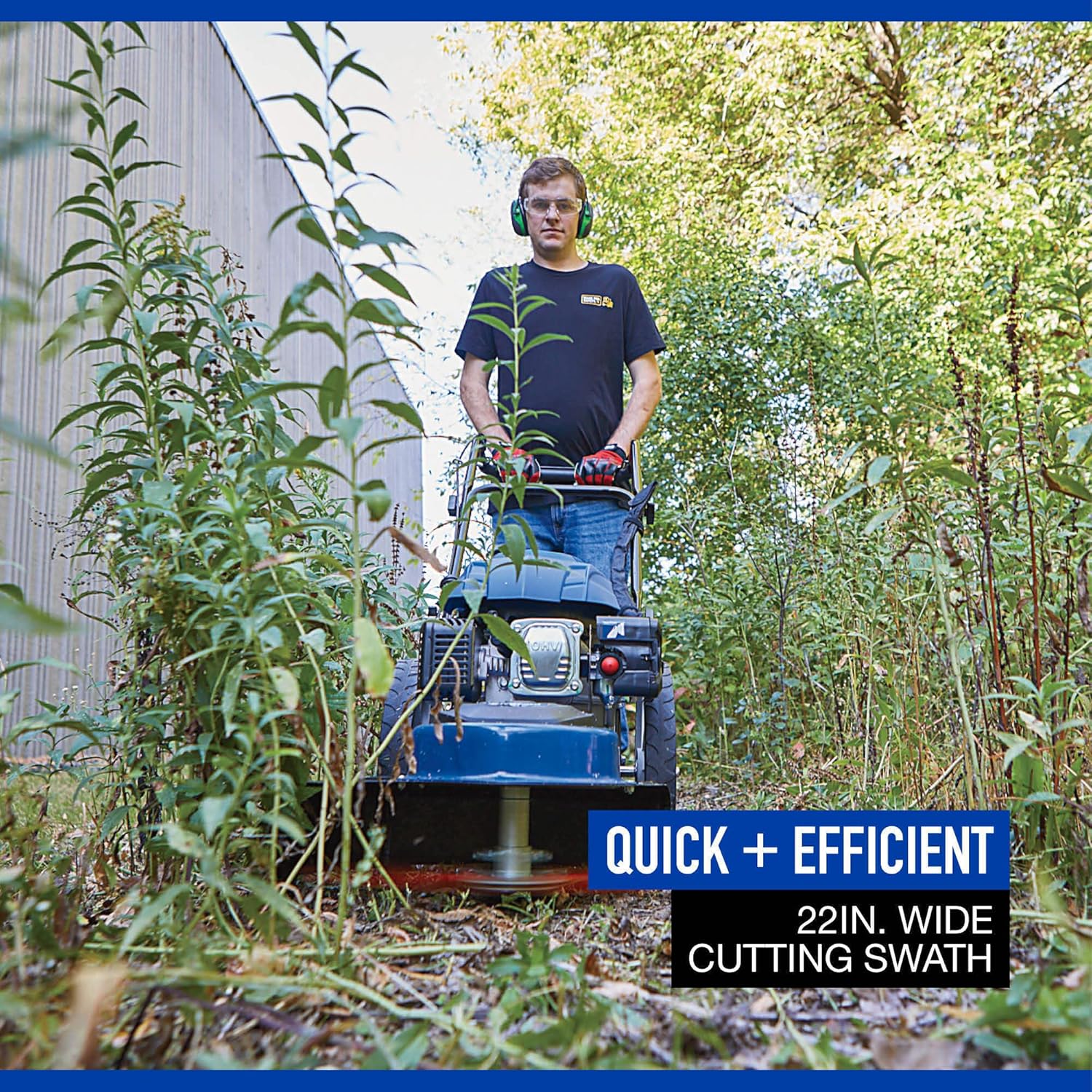 Quick and Efficient Cutting Swath