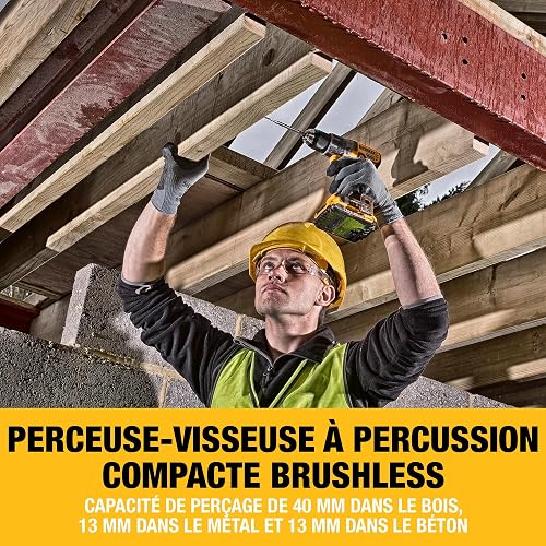 DEWALT - Pack 5 outils XR 18V, 1 perceuse-visseuse, 1 visseuse à chocs à 3 vitesses, 1 scie sauteuse, 1 scie circulaire, 1 lampe LED, 3 batteries 5Ah, 1 chargeur et 2 coffrets TSTAK, DCK551P3T-QW - 2