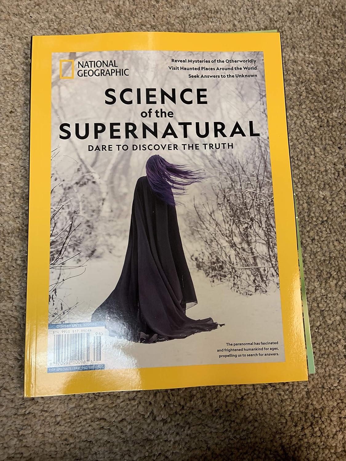 National Geographic magazine science of the supernatural 2019 Ng