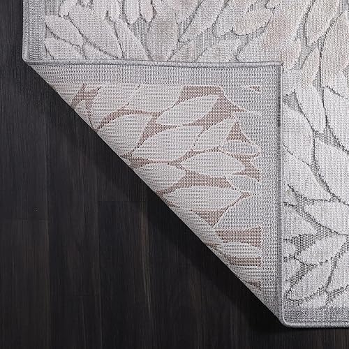 Miniatura 142 de CAMILSON Indoor Outdoor Rug 5x7 Bohemian Medallion Floral Area Rugs for Indoor and Outdoor Patios Easy-Cleaning Non-Shedding Living Room Garden and