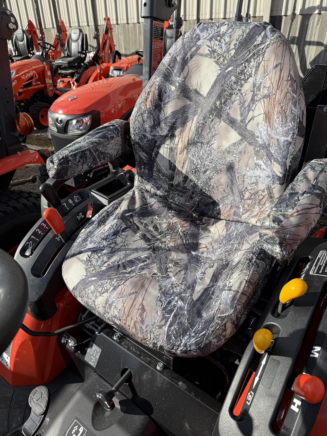 Durafit Seat Covers, Custom Fit Kubota Seat Covers for Tractor B2301 B2601 (KU25 MC2 C Endura)