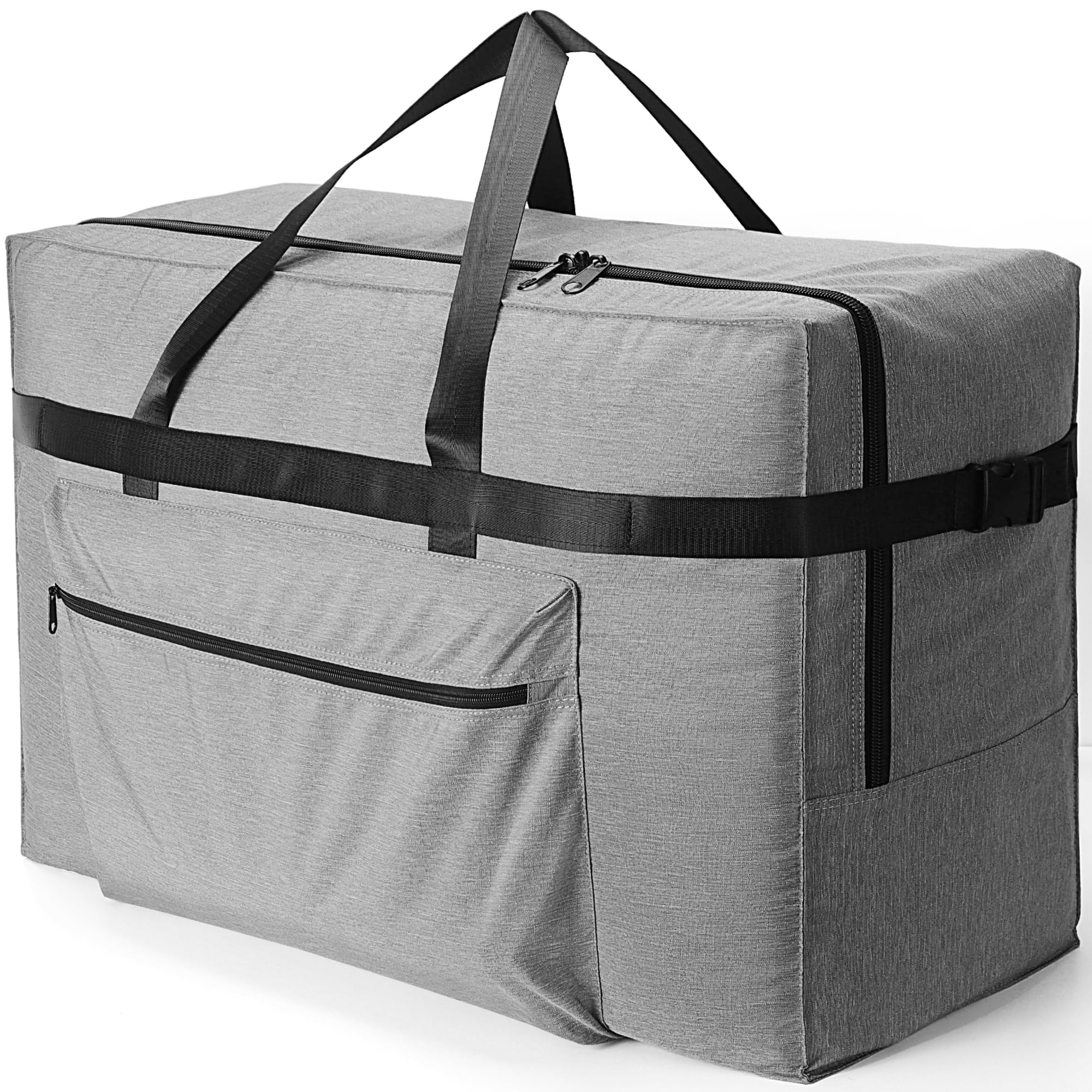 Reisetasche Groß, Wassserabweisend & Faltbare, Reisetasche Handgepäck für Reisen, Umzüge, Urlaub, Aufbewahrungstasche für Herren Damen