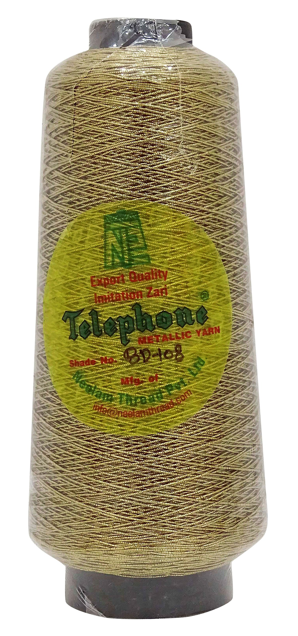Telephone Threads 400 Meter Olive Green Sewing Embroidery Thread 100% Polyester Yarn