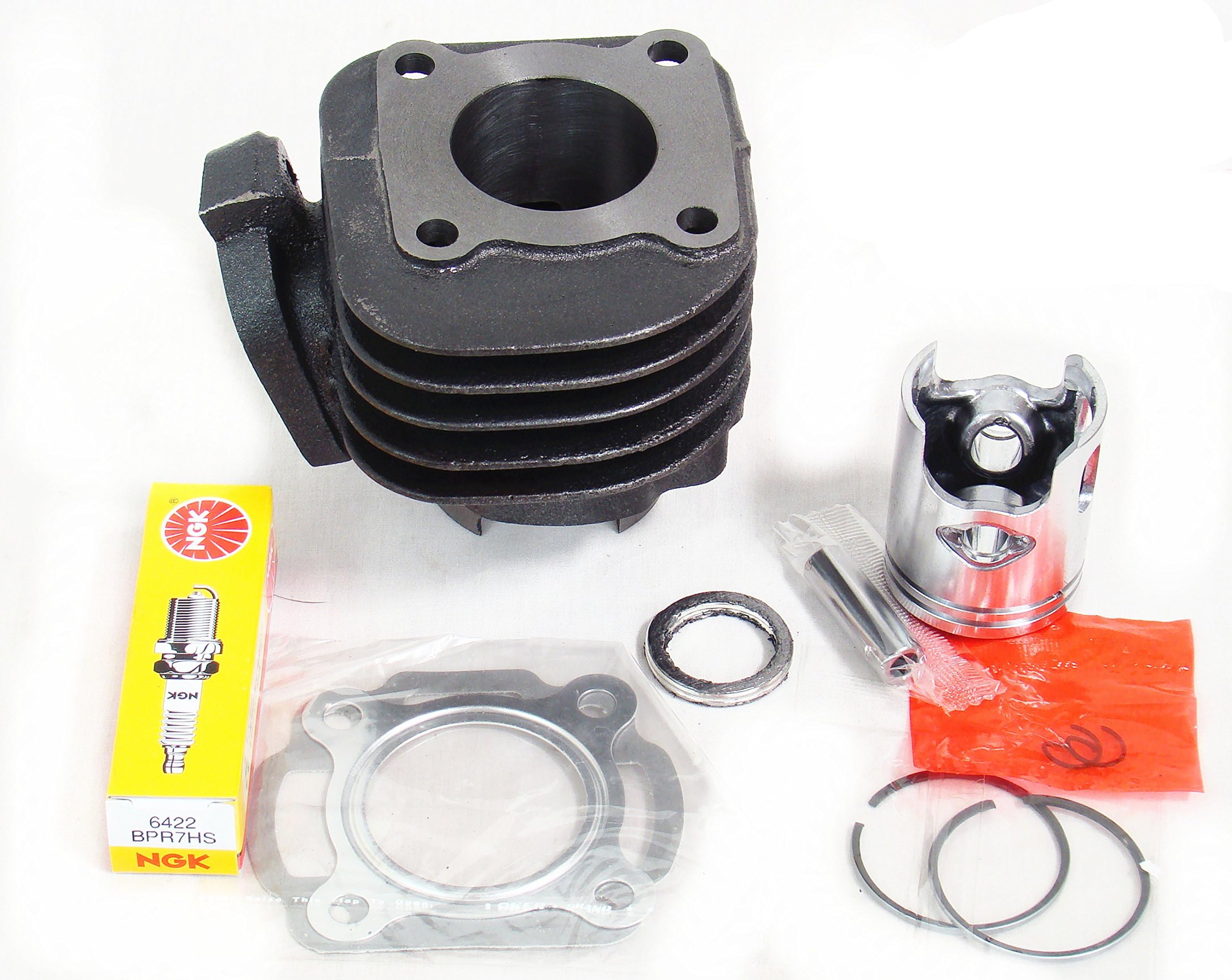 Cylinder Piston Rings Gasket Top End Kit for Aeon Cobra 50 Dinli Dino 50 Kasea 50 50cc ATV