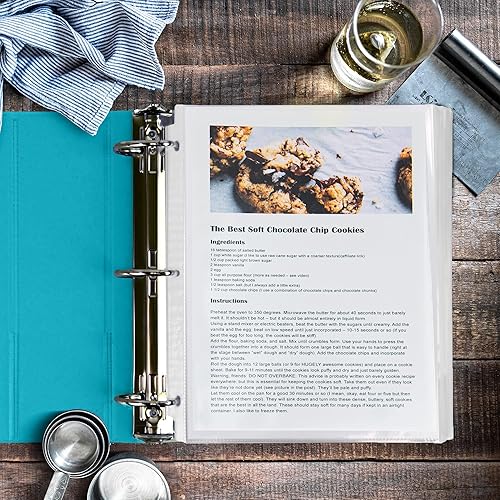 Miniatura 9 de Samsill - Carpeta de anillos redondos de 1 pulgada, respetuosa con el medio ambiente, con certificado USDA Biobased, colección de moda, paquete de