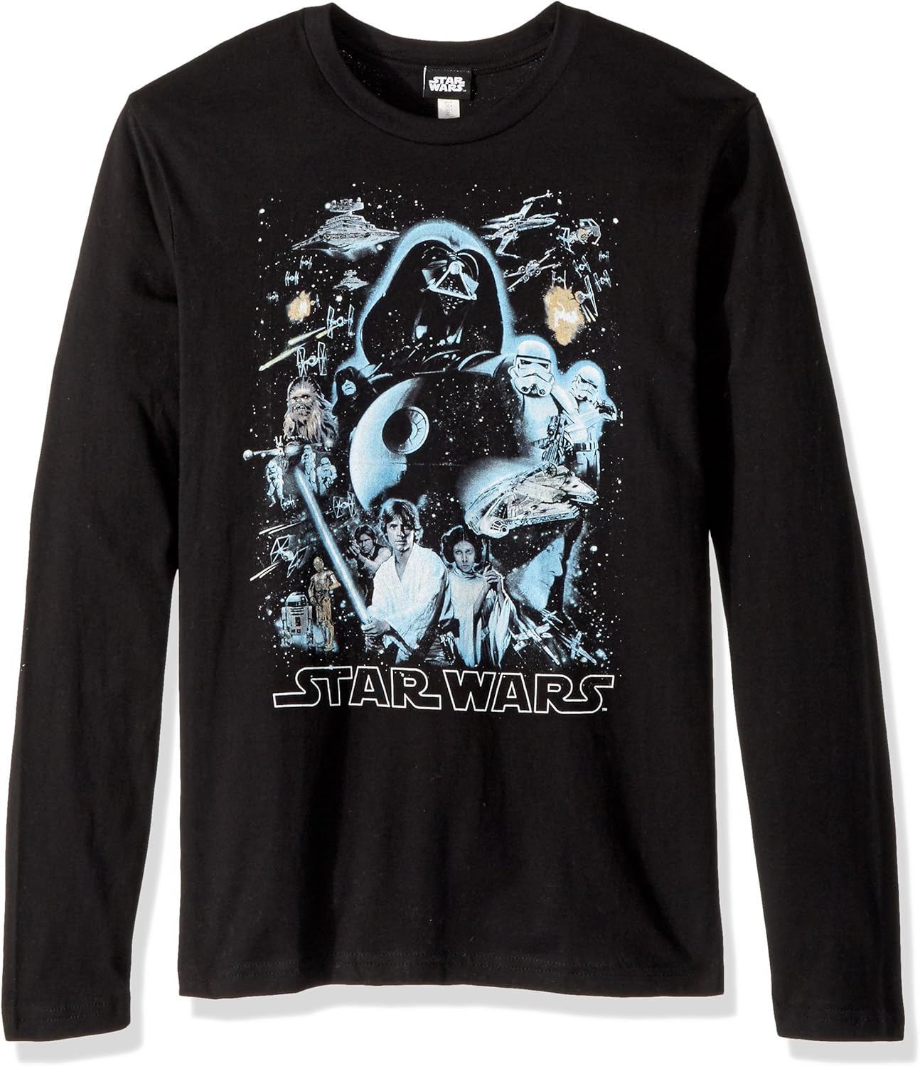 STAR WARS Unisex Adult Star Wars Men's Galaxy of Graphic T-shirt