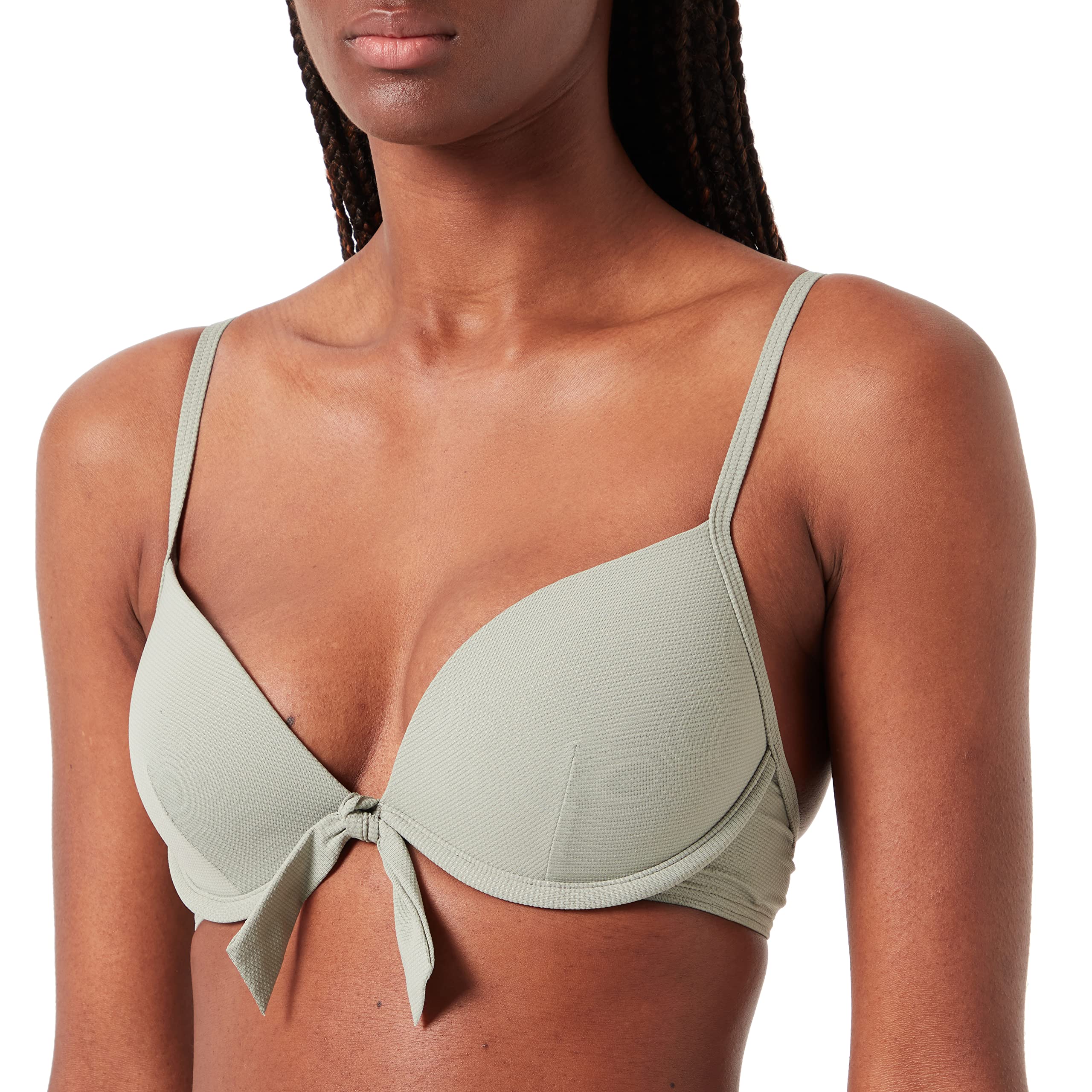 ESPRIT Bodywear Women's Hamptons Beach RCSpad plun.Bra Bikini, Light Khaki, 42A