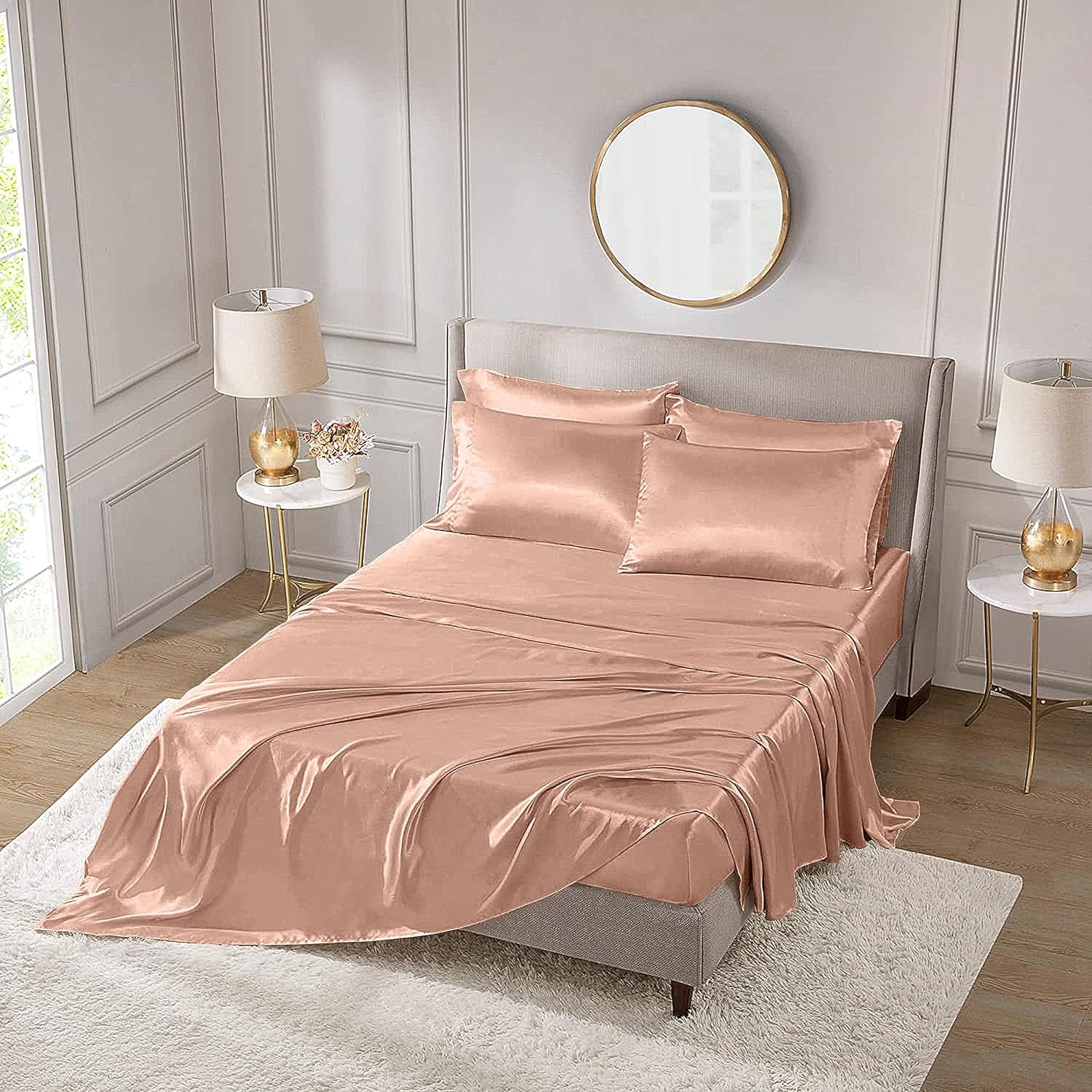 THE LINEN COMPANY Tencel Fitted Sheet Set of 1 PC 100