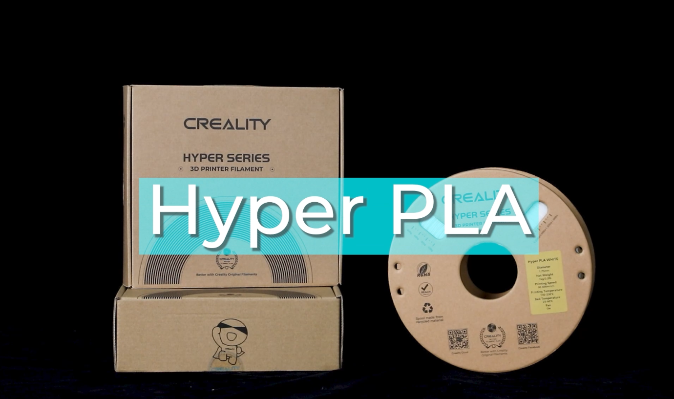 Creality Hyper PLA Filament 1.75mm, High-Speed Printing 30–600mm/s