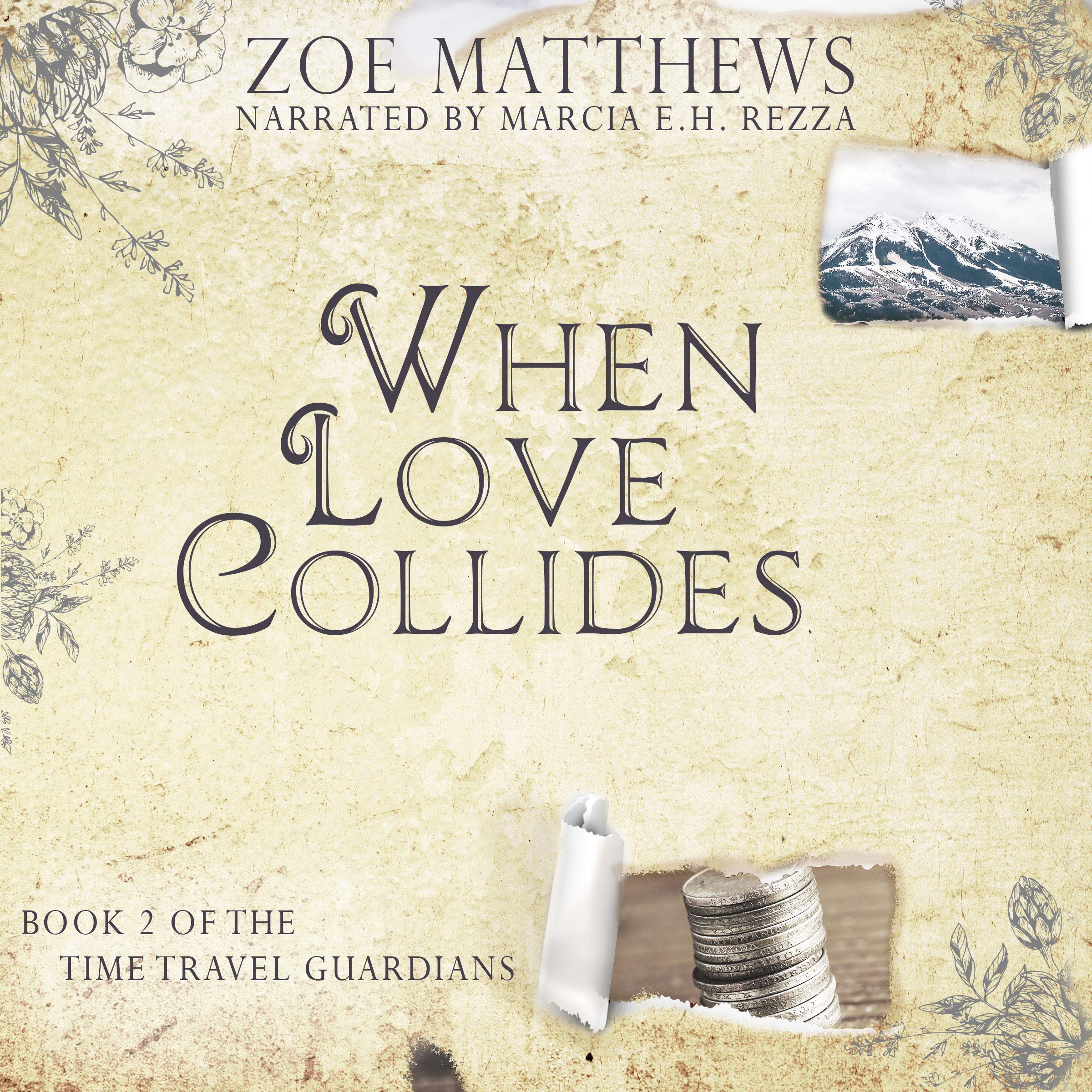 Cover art for When Love Collides: Sweet Time Travel Romance