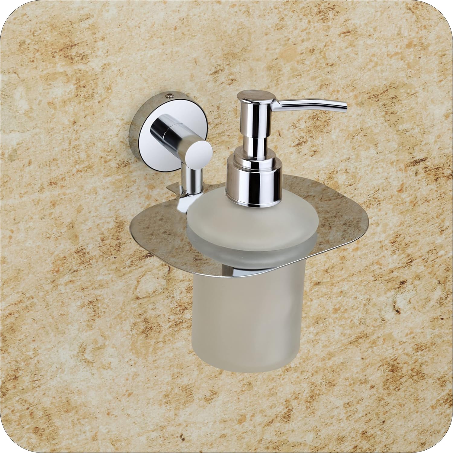 Easyhome Furnish Stainless Steel Liquid soap Dispenser for Bathroom