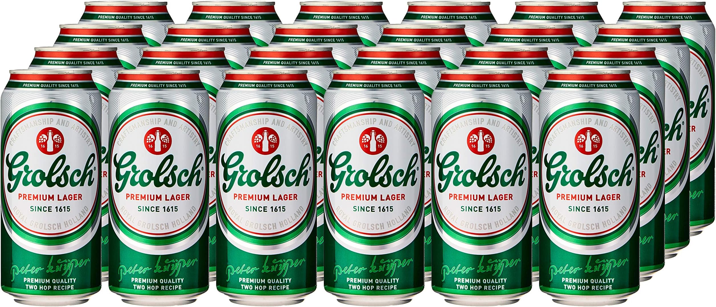 Grolsch Premium Lager 24 x 440 ml Cans