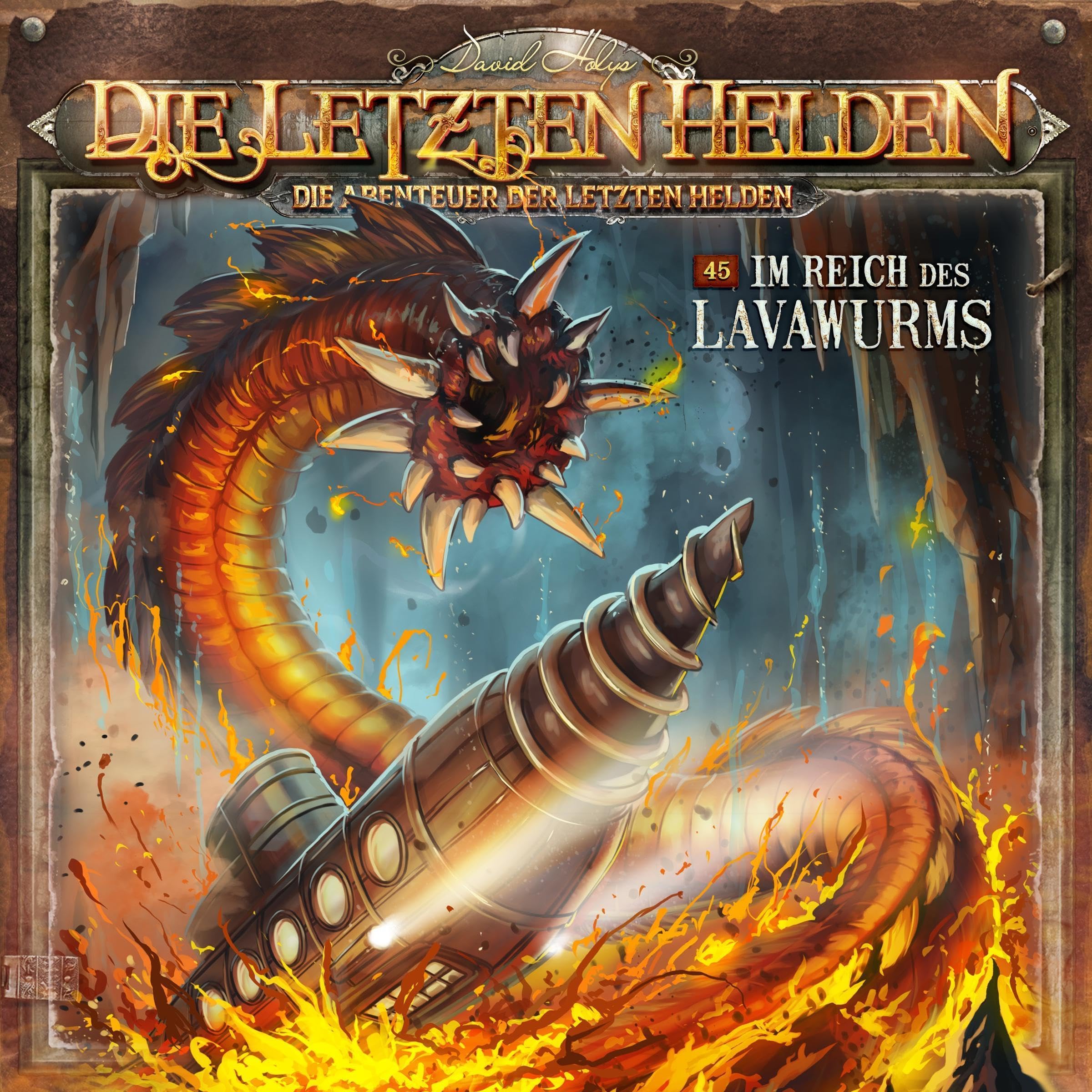 Cover art for Im Reich des Lavawurms