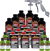 Vista 35 de Custom - Revestimiento protector de 1.5 galones (6 cuartos), para caja de camión,para rodillo, brocha o rociador con kit de aplicador de pincel