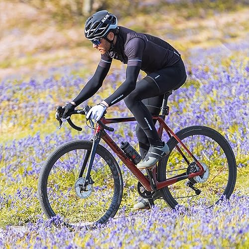 Miniatura 4 de GripGrab Calentadores de piernas de ciclismo para primavera y otoño, antideslizantes, ligeros, delgados, transpirables, para las piernas, para