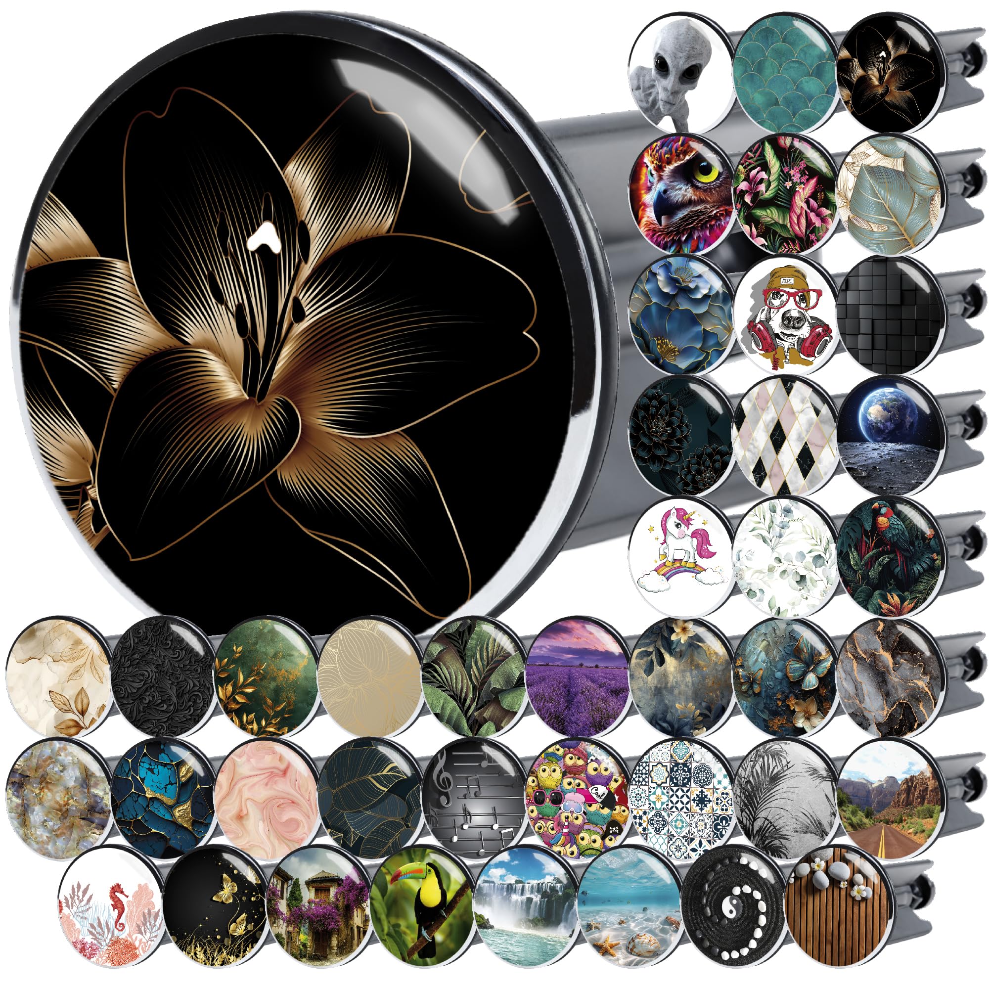 Sanilo Aurelia Wash Basin Plug, Wide Choice Of Beautiful Sink Plugs, Easy To Insert Into The Wash Basin (Aurelia)